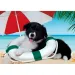 Spiaggia soleggiata puzzle Supercolor da 104 pezzi - Clementoni