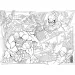 Spider-Man 2 in 1 maxi puzzle da 150 pezzi e libro da colorare 70x50cm - Lisciani