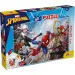 Spider-Man 2 in 1 puzzle da 60 pezzi e libro da colorare 50x35cm - Lisciani