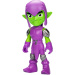 Spider-Man: Pókember e i suoi fantastici amici - Figura di Green Goblin con accessorio, 23 cm - Hasbro