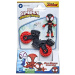 Spider-Man Pókember e i suoi fantastici amici: set di gioco Miles Morales e la sua moto - Hasbro