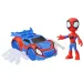 Spider-Man: Spider e i suoi fantastici amici - Action figure di Spider-Man con veicolo - Hasbro