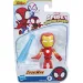 Spider-Man: Spider e i suoi fantastici amici con accessorio figura di Iron Man 10cm - Hasbro