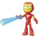 Spider-Man: Spider e i suoi fantastici amici con accessorio figura di Iron Man 10cm - Hasbro
