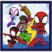 Spidey e i suoi amici puzzle 3 in 1 da 20-36-50 pezzi - Trefl