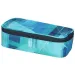 Spirit: Astuccio ovale azzurro con motivo 23x10cm