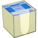 Spirit: Blocco note giallo da 900 fogli in contenitore trasparente, 9x9x9 cm