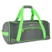 Spirit: Borsa sportiva da palestra neon verde-grigio 20x51x23cm