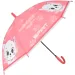 Spirit: Carino Piccolo Gatto ombrello automatico rosa 19" 66cm