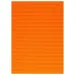 Spirit: Carta ondulata decorativa 3D arancione fluorescente A4