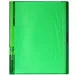 Spirit: Cartella di presentazione A4 verde neon con 20 tasche
