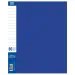 Spirit: Cartella di presentazione blu 80 tasche A4