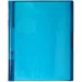 Spirit: Cartella di presentazione neon blu 20 tasche A/4