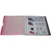 Spirit: Cartella di presentazione neon rossa 20 tasche formato A/4