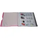 Spirit: Cartella di presentazione neon rossa 40 tasche A4