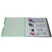 Spirit: Cartella di presentazione verde neon con 40 tasche A4