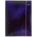 Spirit: Cartella elastica A/4 con stelle viola tenue spazio