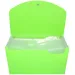 Spirit: Cartella portadocumenti A4 12 scomparti verde neon