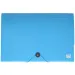 Spirit: Cartella portadocumenti A4 a 12 scomparti blu