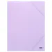 Spirit: Cartellina elastica A/4 lilla pastello
