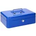 Spirit: Cassetta di sicurezza blu con 2 chiavi CB190 300x240x88mm