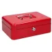 Spirit: Cassetta portavalori piccola rossa con chiusura - CB320