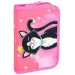 Spirit: Cat Queen zaino scolastico nero con gattino, zaino set 5 pezzi 38x17x28cm