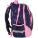 Spirit: Cavallo Bianco zaino scolastico arrotondato con stampa 3D, zaino 34x26x44cm.