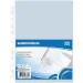 Spirit: Confezione da 100 buste trasparenti premium A4 perforate