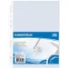 Spirit: Confezione da 50 buste trasparenti premium A4 perforate
