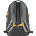 Spirit: Crew zaino scolastico grigio e giallo arrotondato, zaino 48x31x20cm