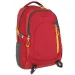 Spirit: Crew zaino scolastico rosso e giallo arrotondato, zaino 48x31x20cm