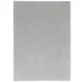 Spirit: Foglio di schiuma decorativa adesiva con glitter color argento A/4 1 pezzo