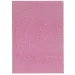 Spirit: Foglio di schiuma decorativa adesiva glitterata colore rosa A/4 1 pezzo