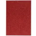 Spirit: Foglio di schiuma decorativa autoadesiva con glitter, colore rosso, formato A4, 1 pezzo