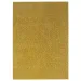 Spirit: Foglio di schiuma decorativa con glitter color oro A/4 1 pezzo