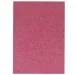 Spirit: Foglio di schiuma decorativa con glitter, colore rosa scuro, formato A4, 1 pezzo