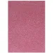 Spirit: Foglio di schiuma decorativa con glitter rosa A/4 1 pezzo