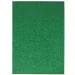 Spirit: Foglio di schiuma decorativa con glitter verde A/4 1 pezzo