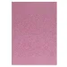 Spirit: Foglio di schiuma decorativa glitterata rosa A/4 1 pezzo