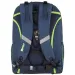 Spirit: Freedom zaino scolastico arrotondato blu e neon, zaino 46x33x22cm