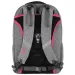 Spirit: Freedom zaino scolastico arrotondato grigio e rosa, zaino 46x33x22cm
