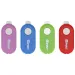 Spirit: Gomma ovale Twist in custodia di plastica in diversi colori 1 pezzo