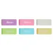 Spirit: Gomma rettangolare Olly in diversi colori pastello 1 pezzo