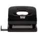 Spirit: Perforatore nero in metallo a due fori MP20