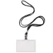 Spirit: Porta badge con cordino nero 90x60mm 1 pezzo