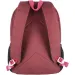 Spirit: SHADE zaino scolastico bordeaux arrotondato a tre scomparti, 43x29x21cm