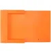 Spirit: Scatola per quaderni A4 in plastica arancione neon con elastico