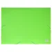Spirit: Scatola per quaderni A4 in plastica verde neon con elastico