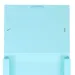 Spirit: Scatola per quaderni elastica A4 in blu pastello con spessore di 30 mm